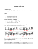MUSC 171 Week 13 Notes