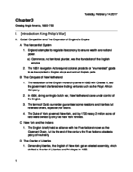 History 120 - US history to 1865, Week 3
