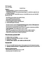 Econ201 Chapter 6 notes