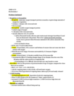 Week 4 Biochemistry Notes- Proteins Continued