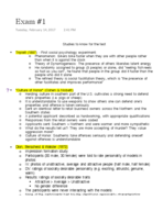 PSYH 530 Exam 1