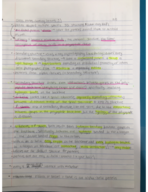 BIO201 2/6 Class Notes Finishing up Lecture 3