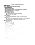 Sociology Notes (January)
