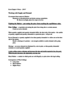 Introduction to Microeconomics, Week 3 Notes