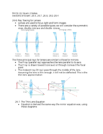 Physics 1112 Exam 2 Notes