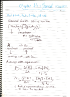 Chemistry 1B, Week 1