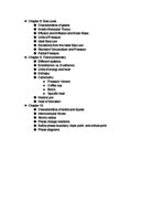 Test One Study Guide