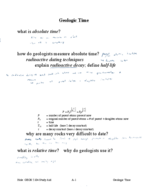 Geologic Time