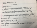 Necessary & Sufficient Conditions