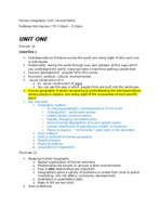 Geog1101 Lecture Notes thru 2/16