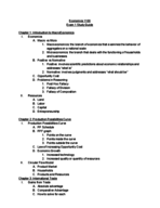 Microeconomics 1100- Ellis UNT Exam 1 chapters 1-5