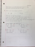 Chemistry Week Four Notes