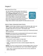 Intro to Human Services, Chapter 3