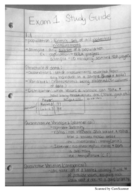 Stats Exam1 Study Guide