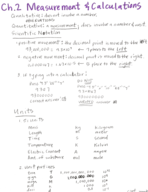 Midterm CHEM 1301 Study Guide