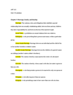 ANT Chapter 9 Vocabulary