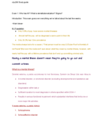 290 Study guide exam 1