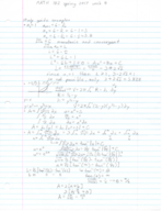 MATH 182 week 4