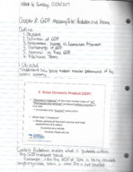 Economics Week 6 Notes