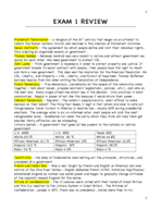 POLS 1336 Exam 1 Study Guide