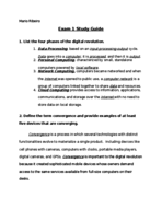 CIS 111 Exam 1 Study Guide