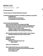 Notes 1/19