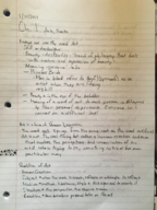 Theater 101 Notes from Week 1
