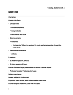 Mus 1250 notes