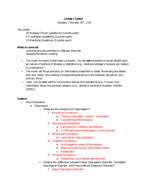 Exam 2 Study Guide (Depression only)