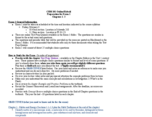 Exam 1 Study Guide