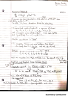 Math Week 4 notes