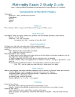 Maternity Exam 2 Study Guide