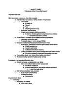 Africa 277 Week 6 Lecture Notes