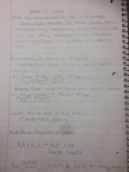 Chemistry 116, Week 7 Notes