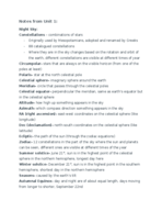 Unit 1 notes