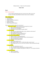 Detailed Psc study guide