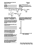 Chem112A Organic Chemistry Winter 2016
