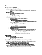 History of Genocide Week 5 Notes
