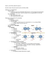 BCHM Exam 2 Notes 2/27