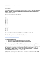 CSE homework 2 