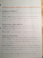 ECON 2101, PROF. PARSONS, WEEK 5 NOTES