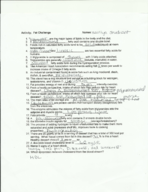 Chapter 10 study guide