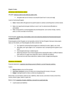 PFI 3341 - ch 3&5 notes for Unit 3