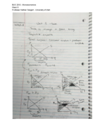  BUS 2010 - Microeconomics  Week 8 Class Notes Professor Nathan Seegert - University of Utah 