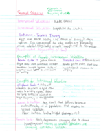 Sexual Selection, Population Ecology Intro