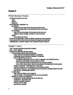 Exam 3 Study Guide
