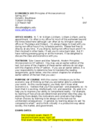 Econ 103 Test 1 