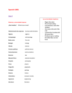Spanish class 9 notes