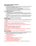 PSY 1001 exam 1 study guide