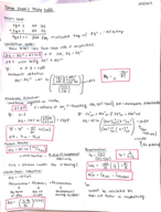 PChem Exam 2 Study Guide